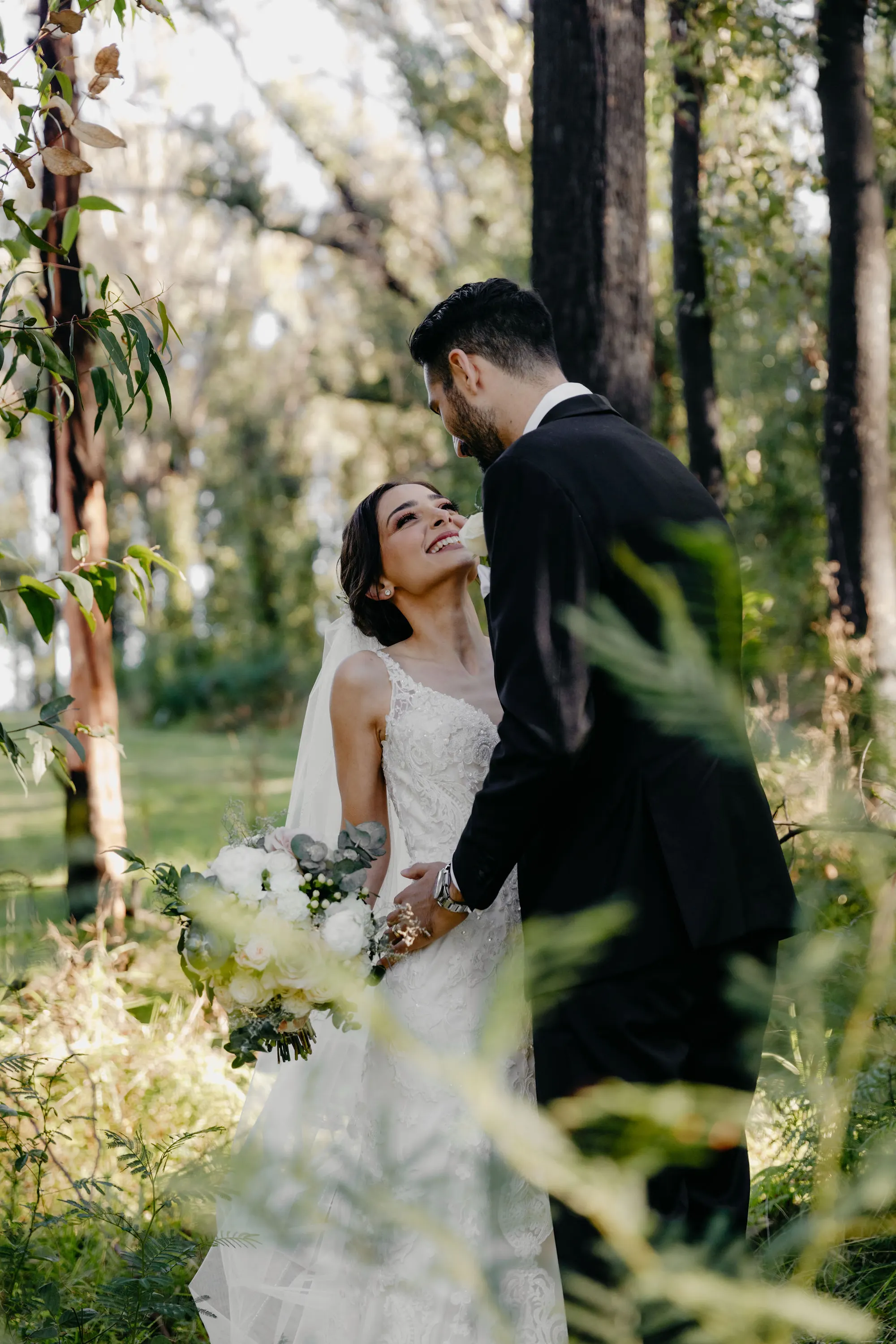 Photograph from Martha & Jacob's wedding at Chapel Hill Retreat, NSW