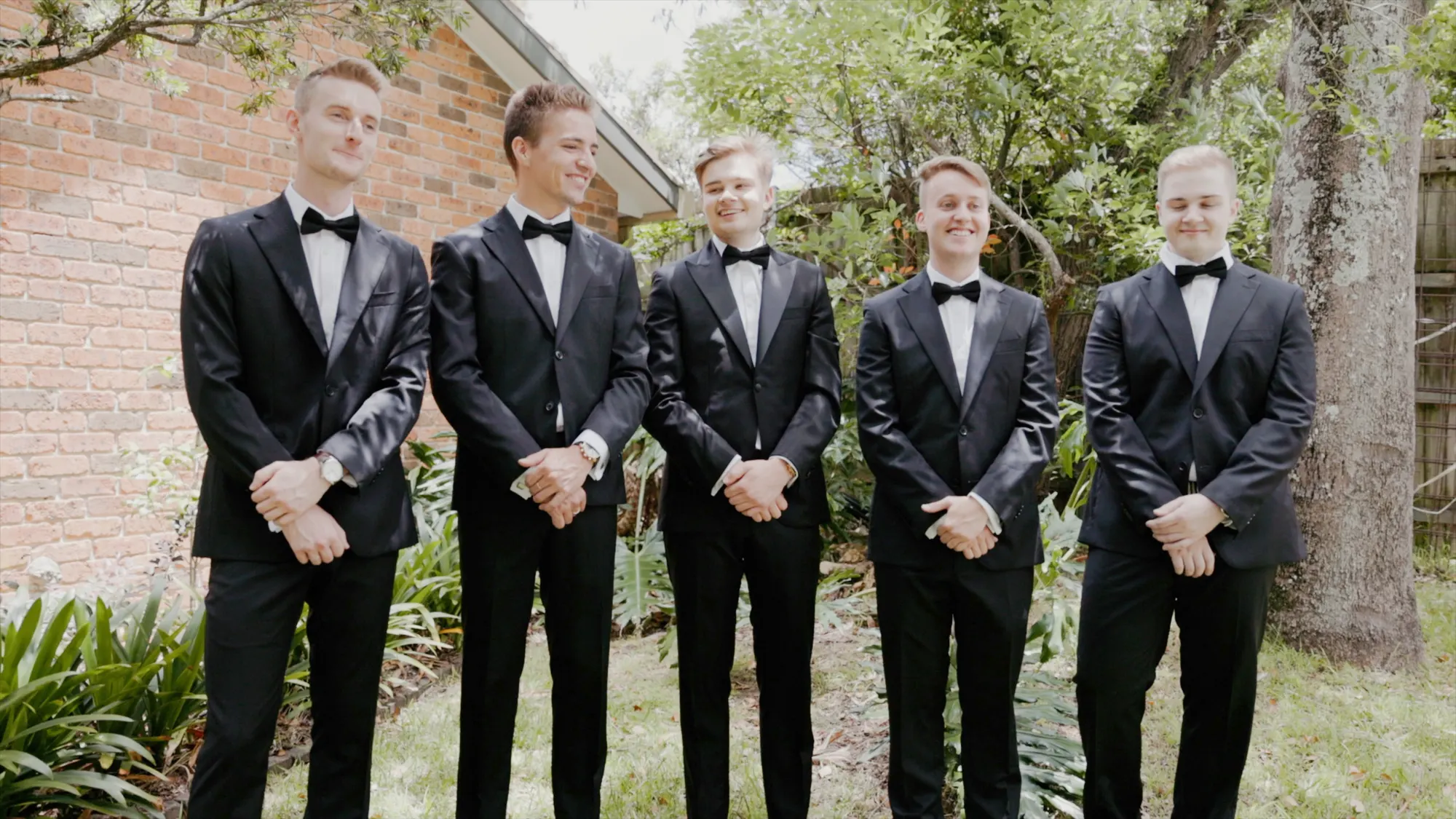 Bella & Zac at Botanic House, Sydney, wedding film frame 32
