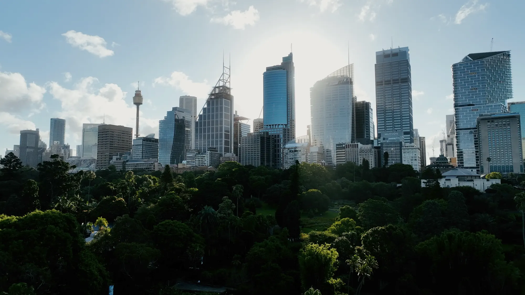 Bella & Zac at Botanic House, Sydney, wedding film frame 13