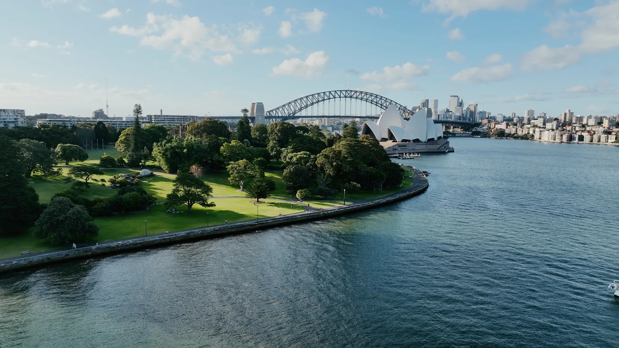 Bella & Zac at Botanic House, Sydney, wedding film frame 12