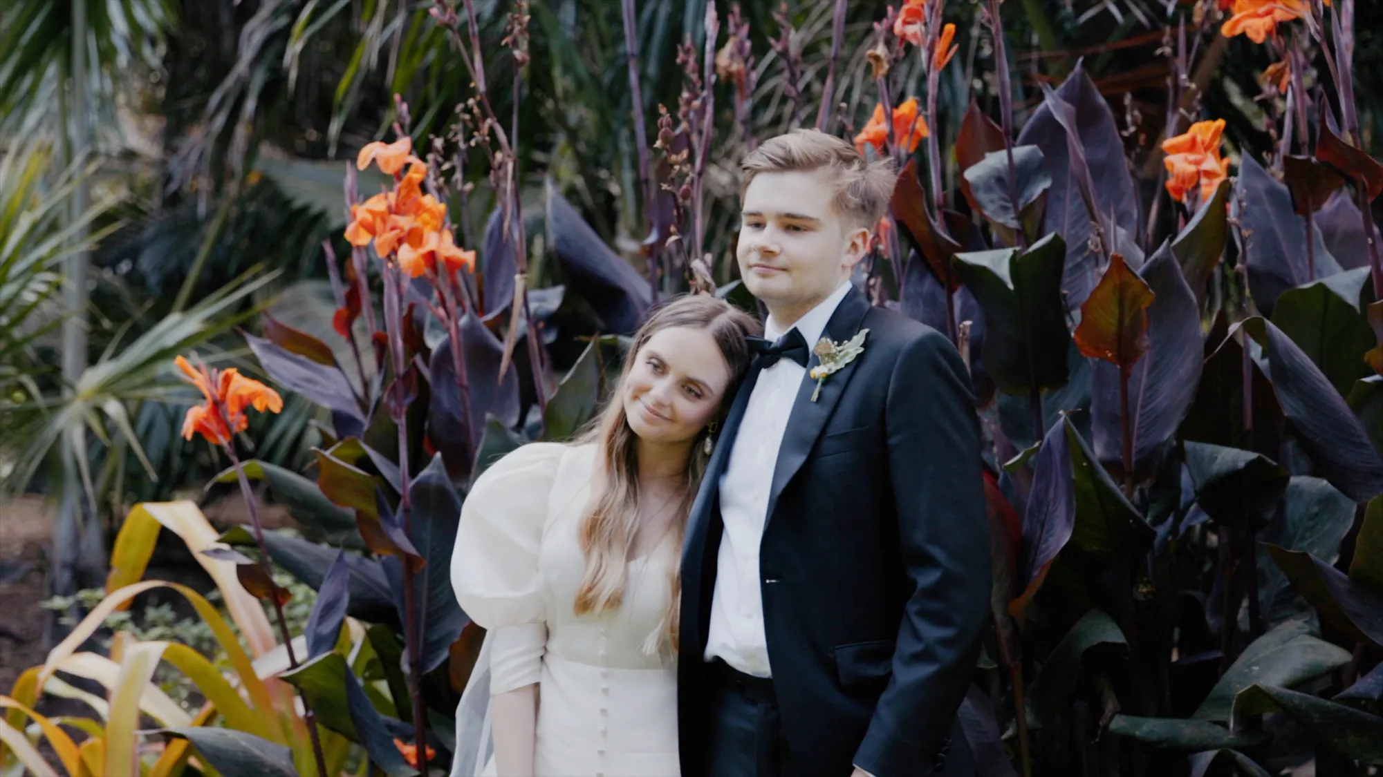Bella & Zac at Botanic House, Sydney, wedding film frame 8