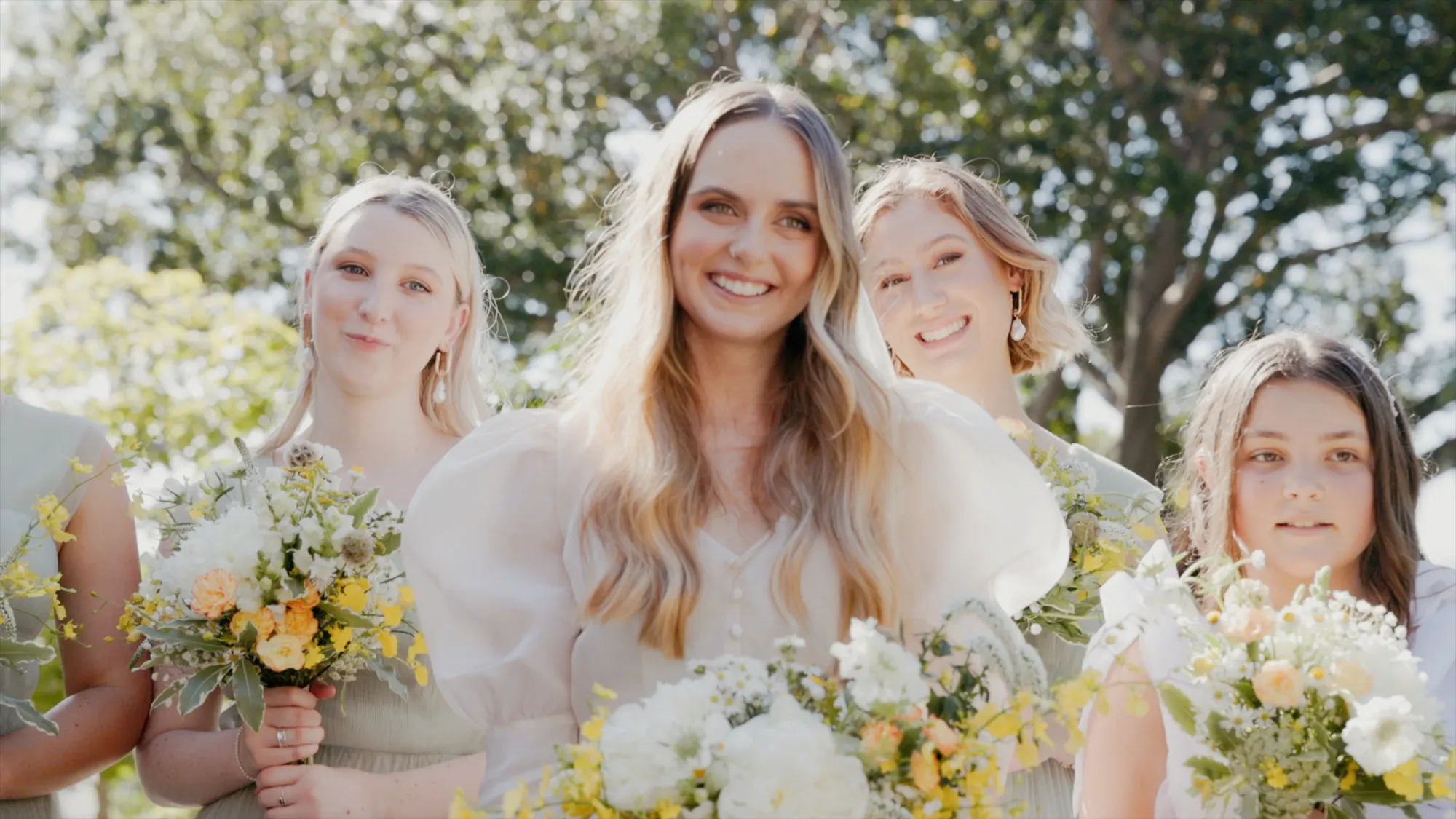 Bella & Zac at Botanic House, Sydney, wedding film frame 6