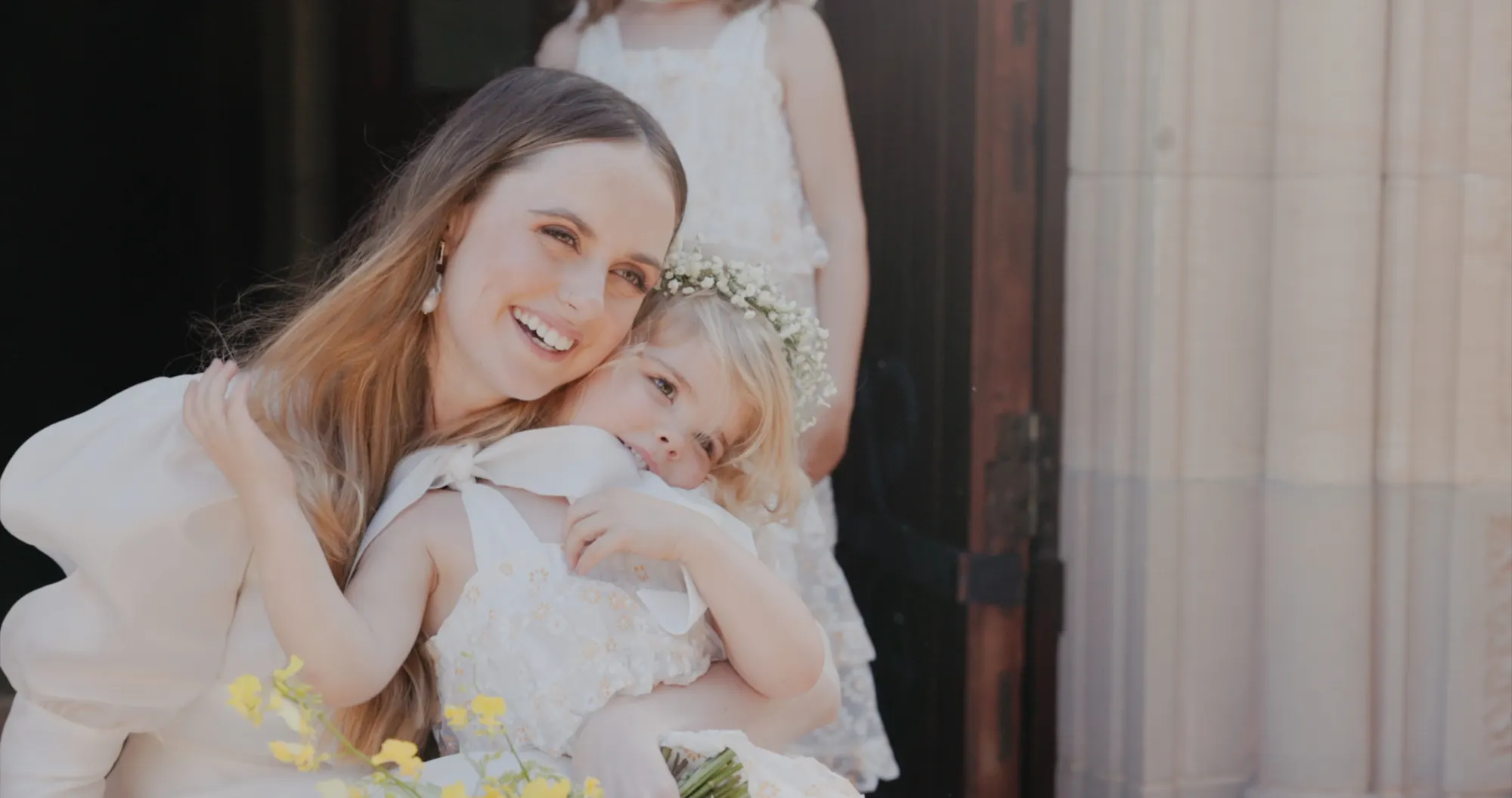 Bella & Zac at Botanic House, Sydney, wedding film frame 1
