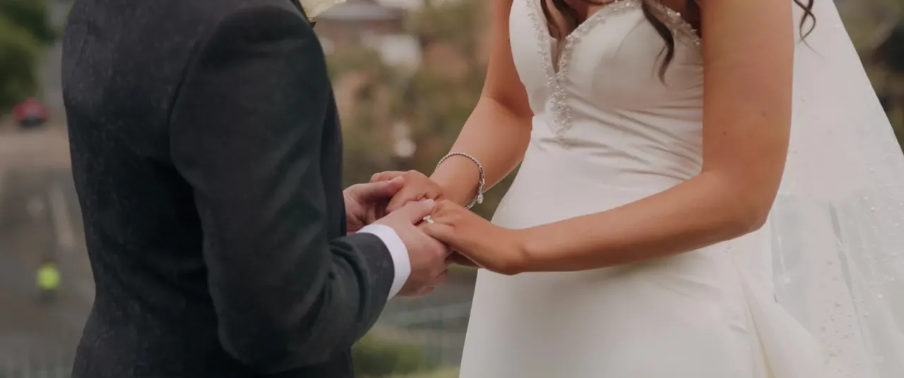 Clare & Joseph at Le Montage, Sydney, wedding film frame 2