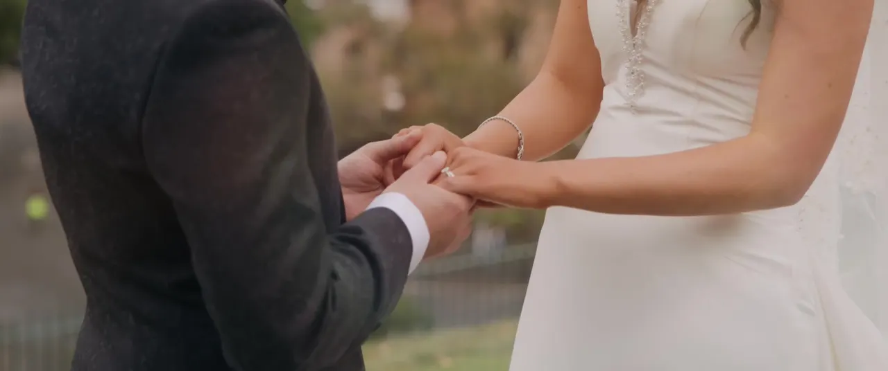 Clare & Joseph at Le Montage, Sydney, wedding film frame 3