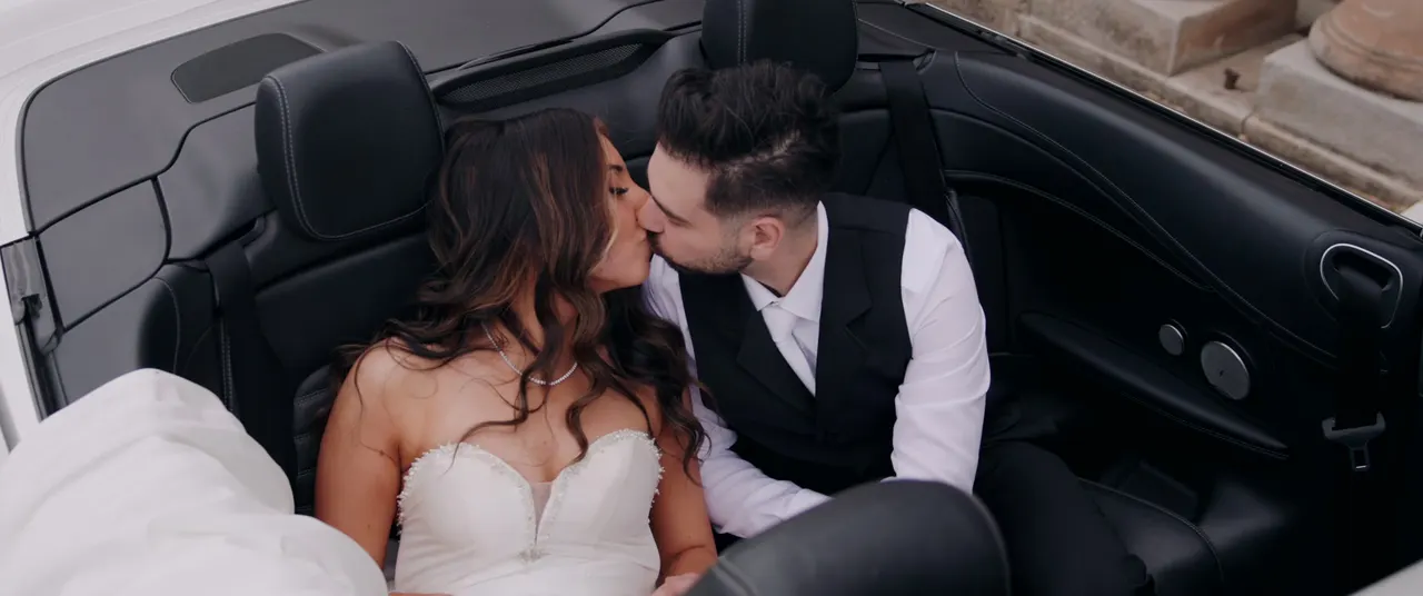 Clare & Joseph at Le Montage, Sydney, wedding film frame 10