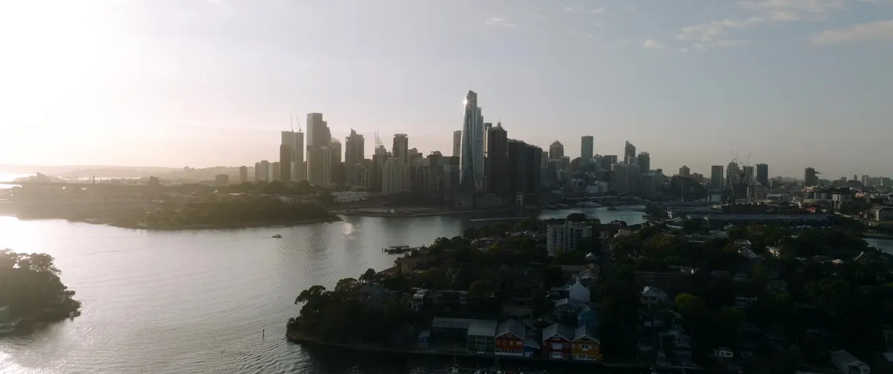 Clare & Joseph at Le Montage, Sydney, wedding film frame 17
