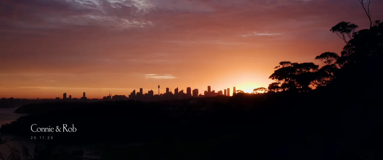 Connie & Rob at Gunners Barracks, Sydney, wedding film frame 1