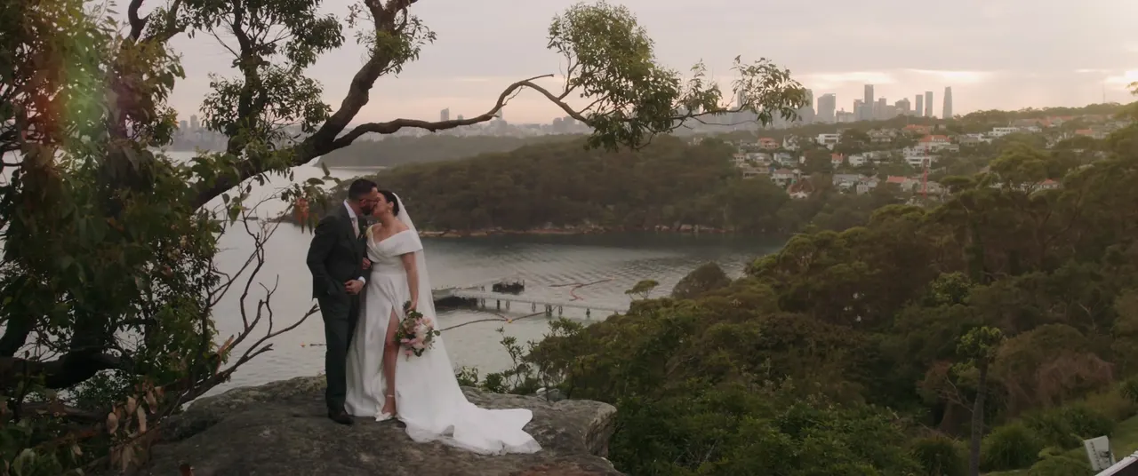Connie & Rob at Gunners Barracks, Sydney, wedding film frame 5