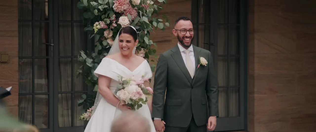 Connie & Rob at Gunners Barracks, Sydney, wedding film frame 11