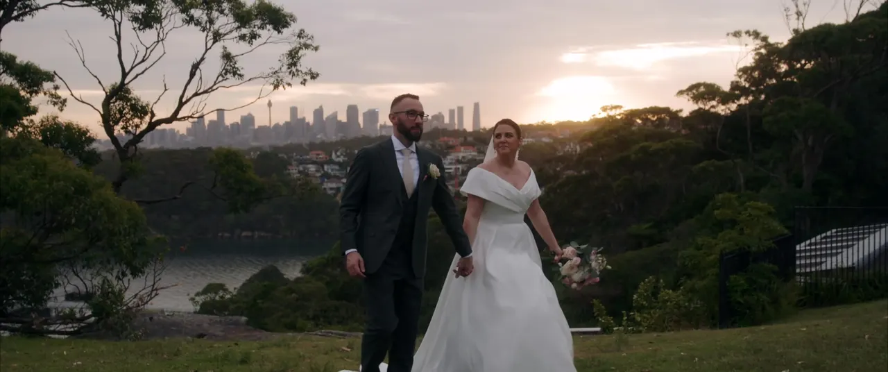 Connie & Rob at Gunners Barracks, Sydney, wedding film frame 13