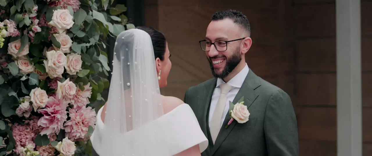 Connie & Rob at Gunners Barracks, Sydney, wedding film frame 15