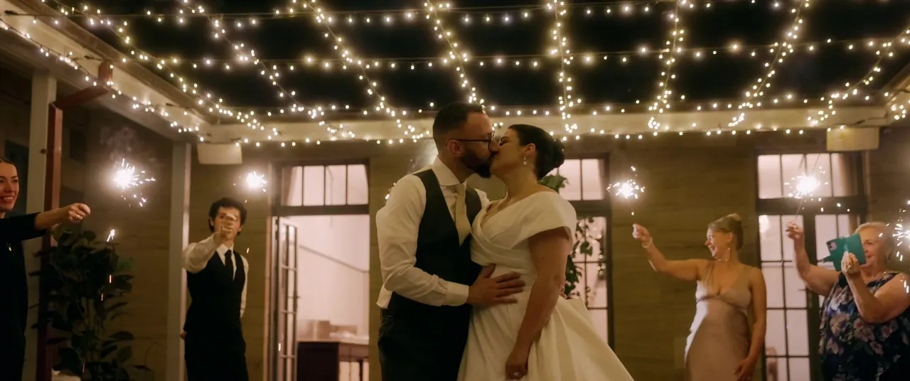 Connie & Rob at Gunners Barracks, Sydney, wedding film frame 24