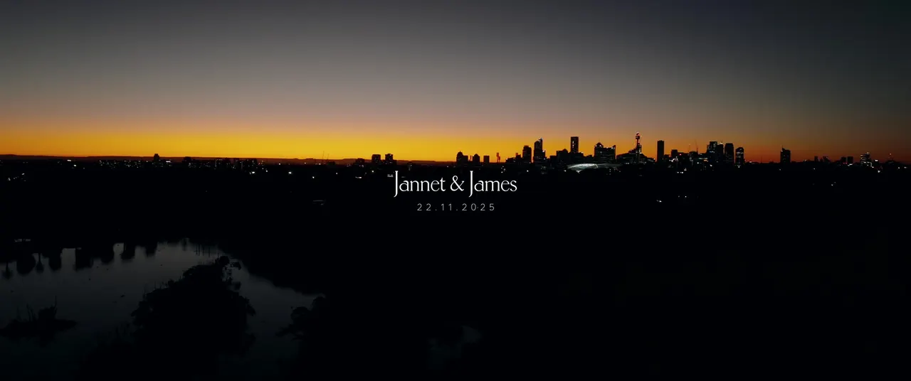 Jannet & James at Paperbark Grove, Centennial Park, wedding film frame 21